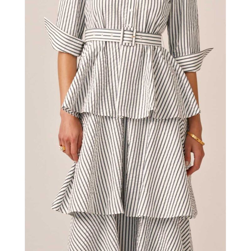 byTiMo Seersucker Shirt Dress image number 2